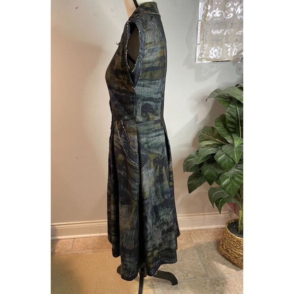 Babette Women's Sleeveless Button-Front Dress Size Small - Picture 4 of 16